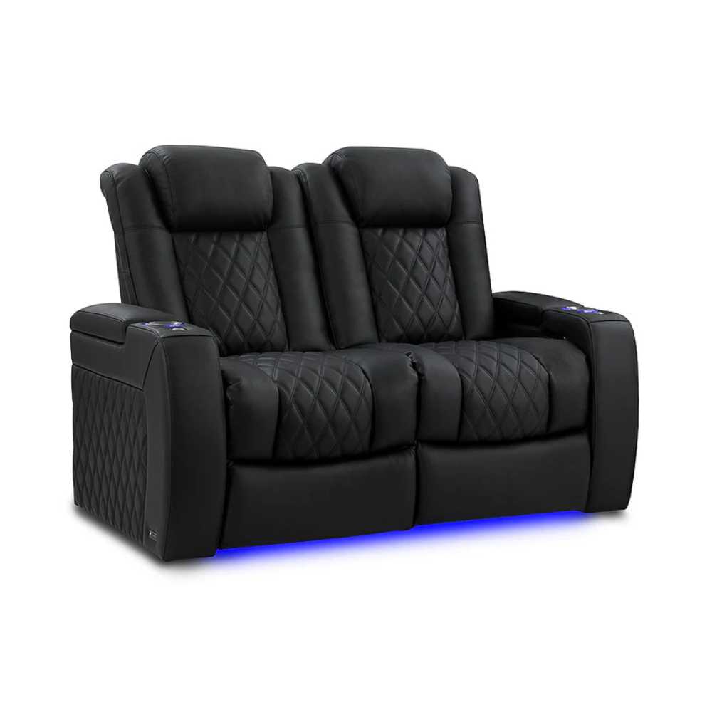 Onyx Valencia Tuscany Luxury Edition Home Theater Seating Row of 2 Loveseat Width 61.5 Height 43.5 Depth 40