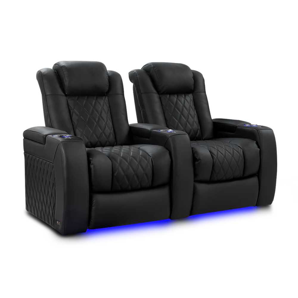 Onyx Valencia Tuscany Luxury Edition Home Theater Seating Row of 2 Width 68.25’ Height 43.5 Depth 40