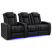 Onyx Valencia Tuscany Luxury Edition Home Theater Seating Row of 3 Loveseat Right Width 92.25 Height 43.5 Depth 40