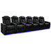 Onyx Valencia Tuscany Slim Ultimate Edition Home Theater Seating Row of 6 Width 174 Height 43.5 Depth 40