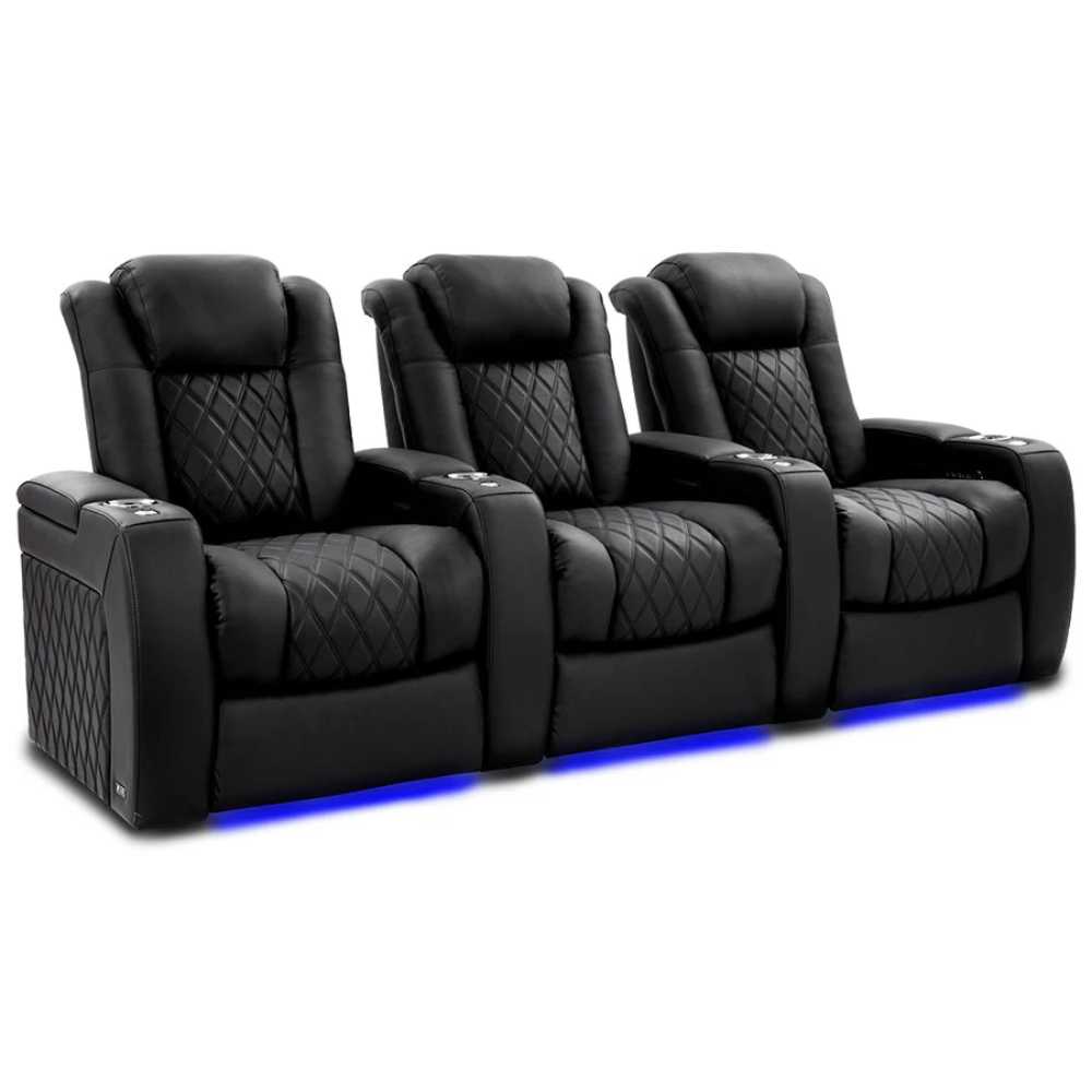 Onyx Valencia Tuscany Ultimate Edition Home Theater Seating Row of 3 Width 99 Height 43.5 Depth 40