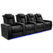 Onyx Valencia Tuscany Ultimate Edition Home Theater Seating Row of 4 Width 129.75 Height 43.5 Depth 40