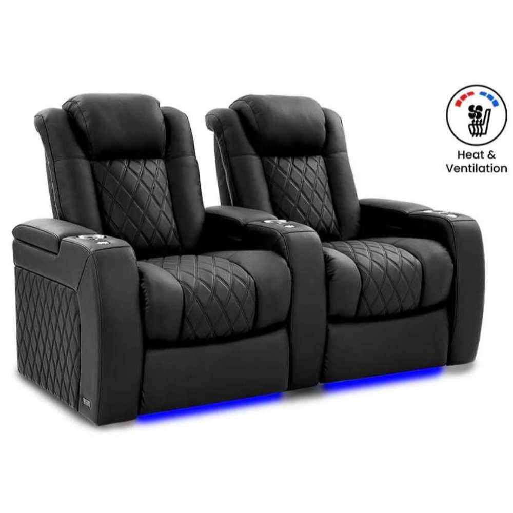 Onyx Valencia Tuscany Ultimate Heat & Ventilation Home Theater Seating Row of 2 Width 68.75 Height 42.75 Depth 38