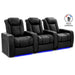 Onyx Valencia Tuscany Ultimate Heat & Ventilation Home Theater Seating Row of 3 Width 99.75 Height 42.75 Depth 38