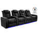 Onyx Valencia Tuscany Ultimate Heat & Ventilation Home Theater Seating Row of 4 Width 130.75 Height 42.75 Depth 38