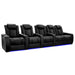 Onyx Valencia Tuscany XL Ultimate Edition Home Theater Seating Row of 5 Loveseat Right Width 161.25 Height 46 Depth 39.5