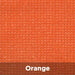 Orange Tenshon Right Triangle Shade Sail fabric color swatch in a vibrant orange shade with a textured woven patter