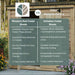 Outdoor Living Today 12×8 Saltbox Studio Outdoor Office is highlighted in a comparison graphic showing the benefits of real cedar sheds versus imitation materials
