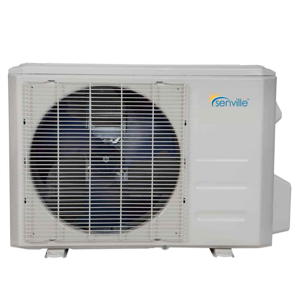 Outdoor condenser unit of the Senville 24000 BTU Concealed Duct Air Conditioner - Heat Pump - SENA24HFID