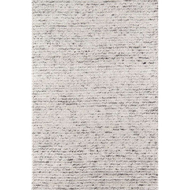 Overhead view of Momeni Andes Indoor Rug - AND-8 Ivory, highlighting its even weave and neutral design