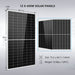 Paralleled 5000W 48V split-phase inverter system detail from the Sun Gold Power 10000W 48VDC 120V/240V LifePO4 20.48KWH Lithium Battery 5400W Solar Panel Off-Grid Solar Kit
