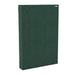 Portrait Lora GIK Acoustics Classic Bass Trap in deep green fabric finish for bass control and acoustic treatment