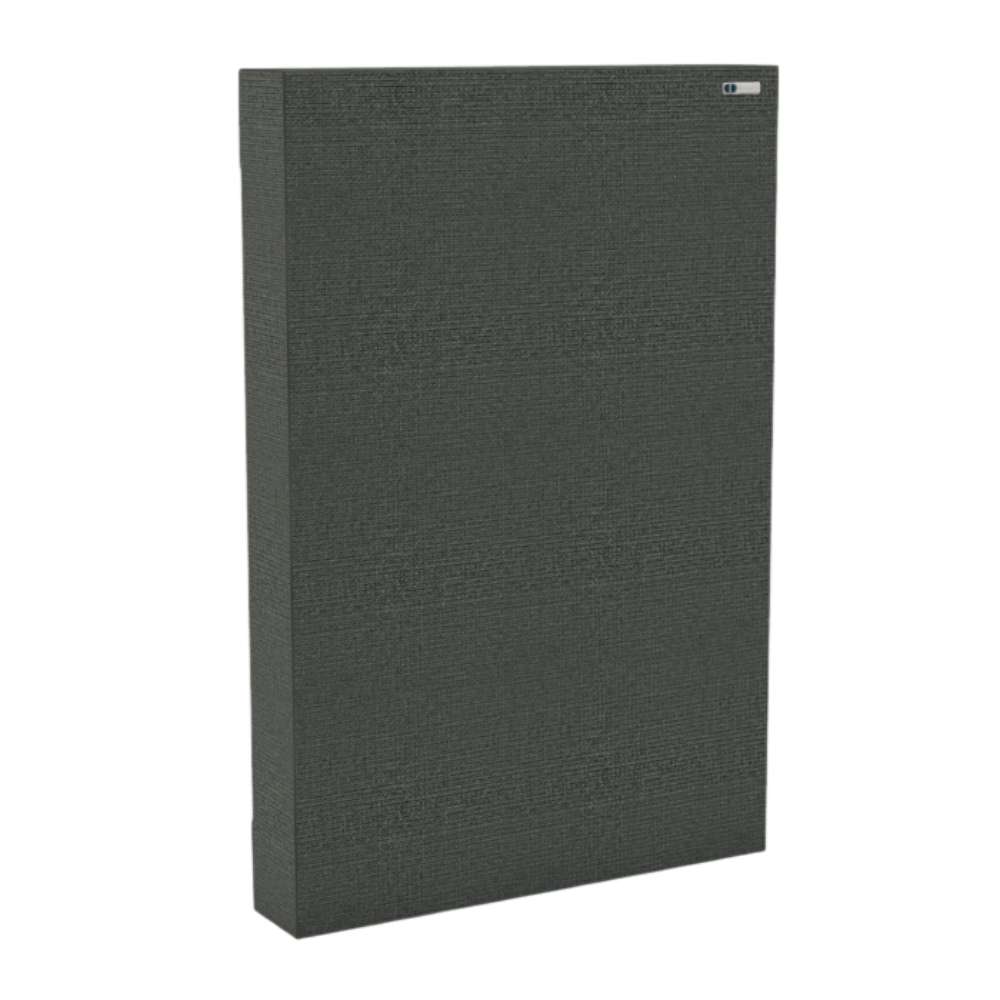 Portrait Merrick GIK Acoustics Classic Bass Trap in dark gray fabric finish for balanced room acoustics