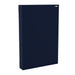 Portrait Walten GIK Acoustics Classic Bass Trap in navy blue fabric finish for improved bass control and room clarity