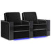 Raven Valencia Naples Elegance Home Theater Seating Row of 2 Width 68.5 Height 37 Depth 35.5