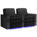 Raven Valencia Naples Prestige Home Theater Seating Row of 2 Width 68.5 Height 37 Depth 35.5