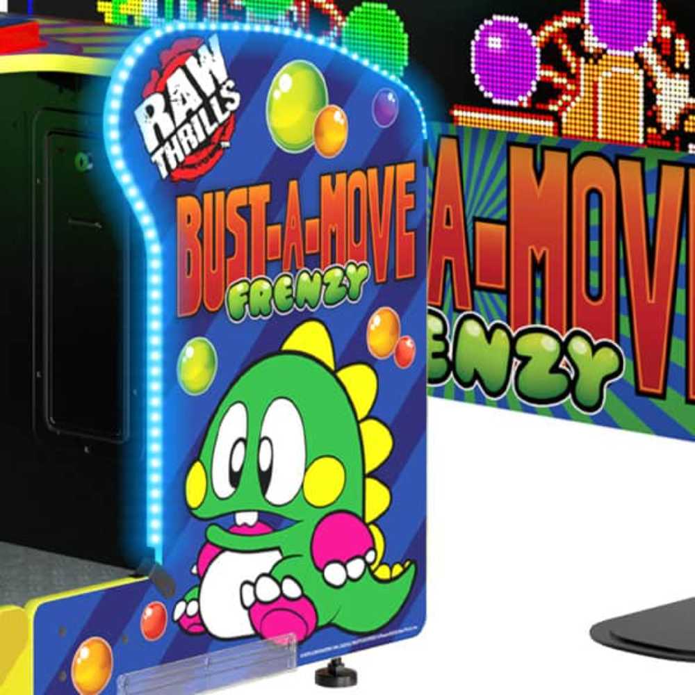 Raw Thrills Bust-A-Move Frenzy Arcade Machine-Freedom Room