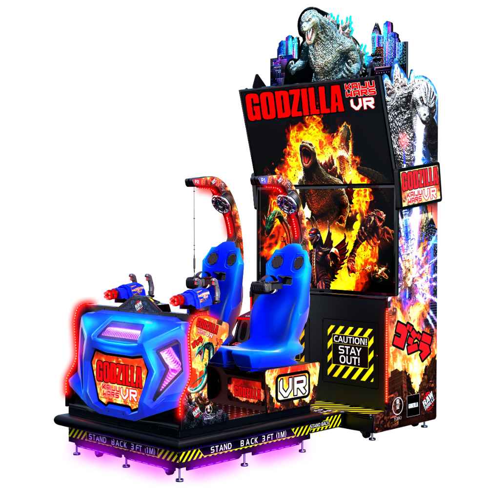 Raw Thrills Godzilla Kaiju Wars VR Arcade Machine-Freedom Room