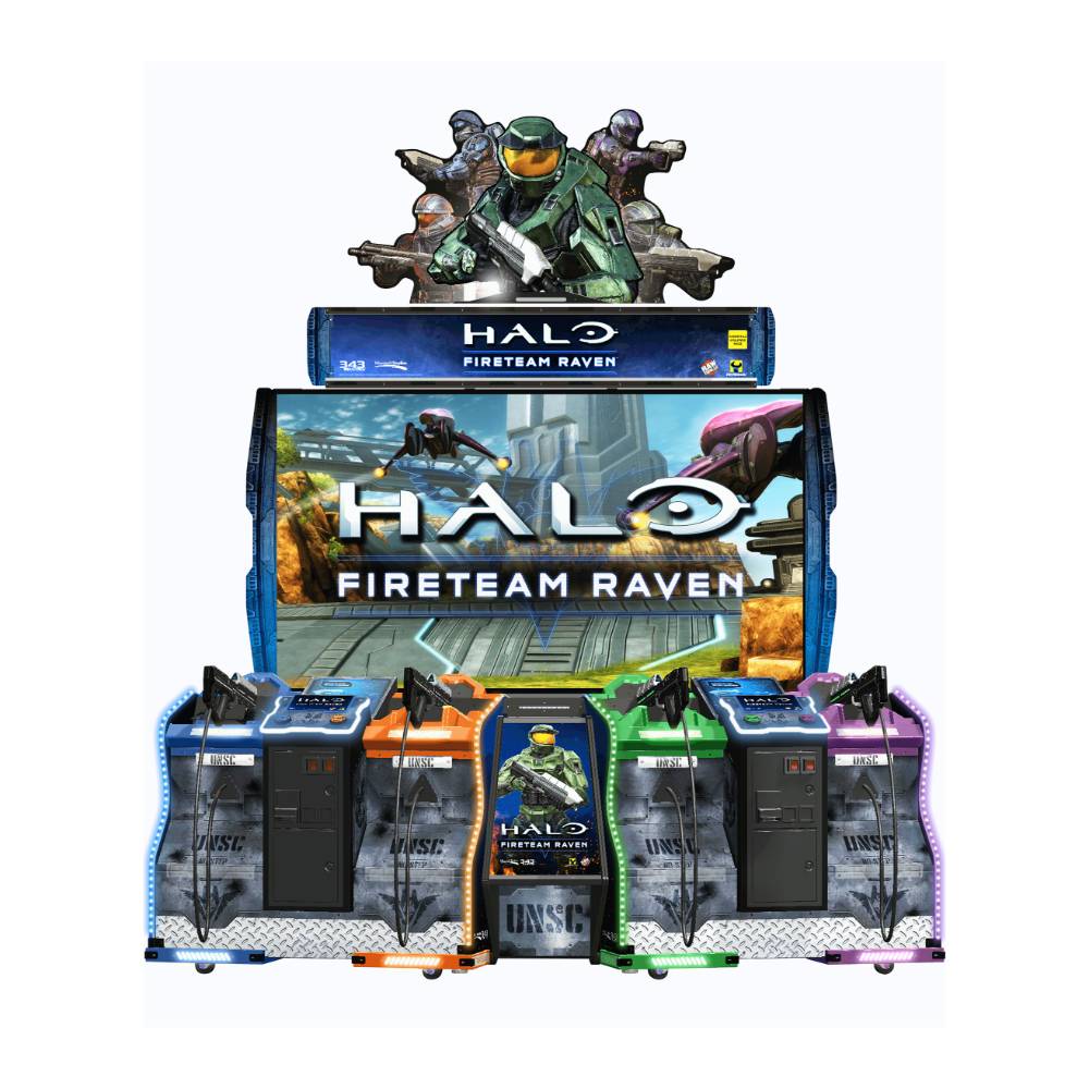 Raw Thrills Halo Fireteam Raven Arcade Machine-Freedom Room