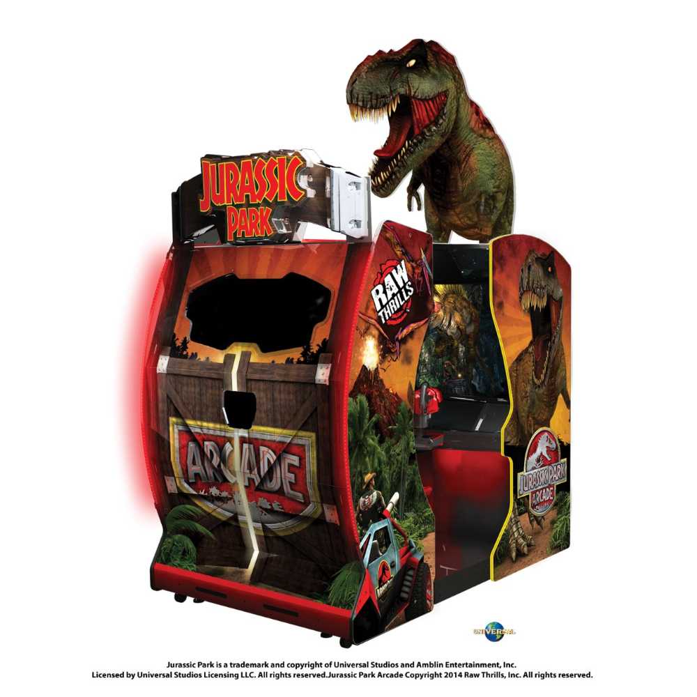 Raw Thrills Jurassic Park Arcade Machine-Freedom Room