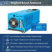 Rear view of Sun Gold Power 6000W DC 24V/48V Split Phase Pure Sine Wave Inverter With Charger with remote LCD control and advanced power features
