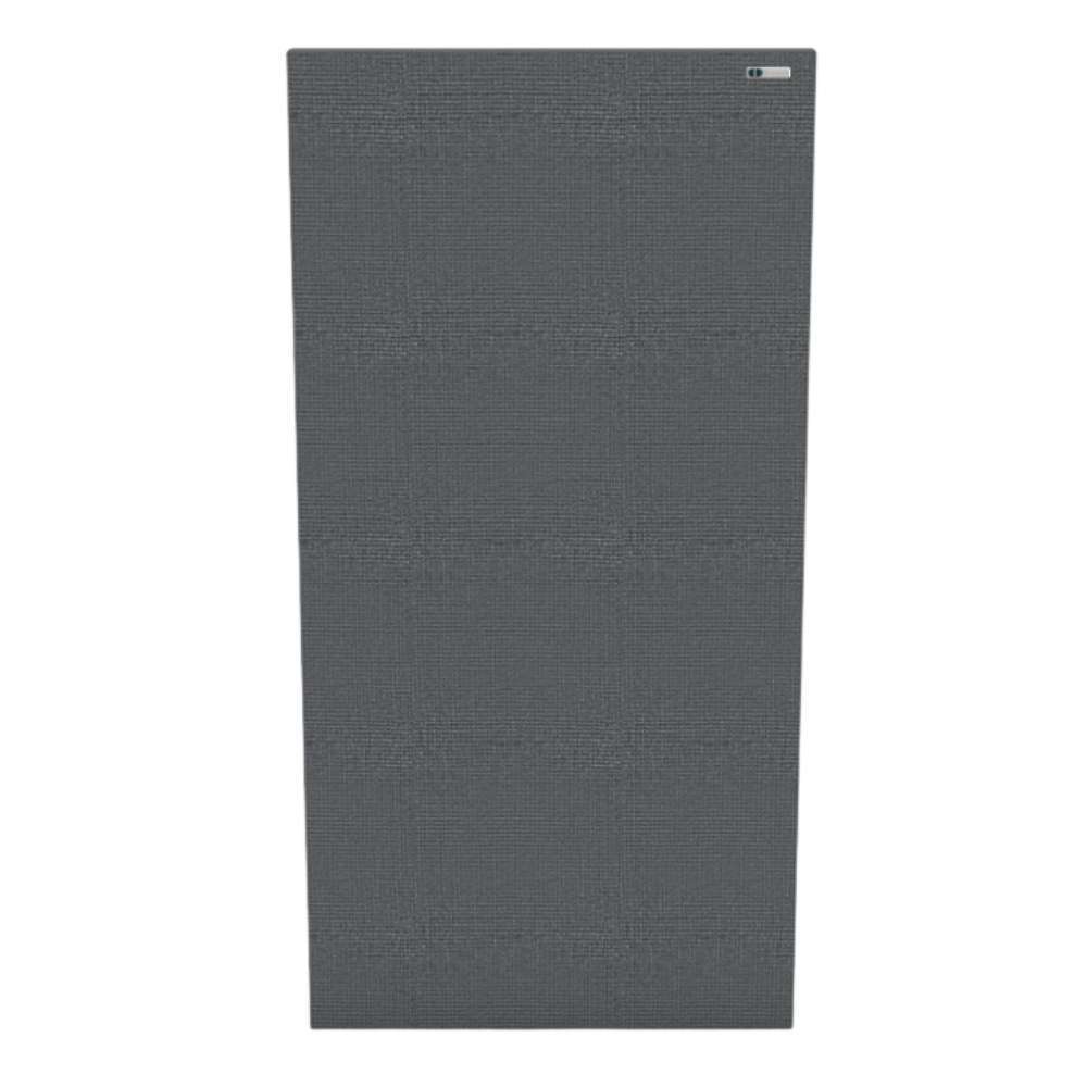 Rectangle Chaucer GIK Acoustics FlexRange Acoustic Panel in medium gray fabric with a clean woven texture for acoustic treatment