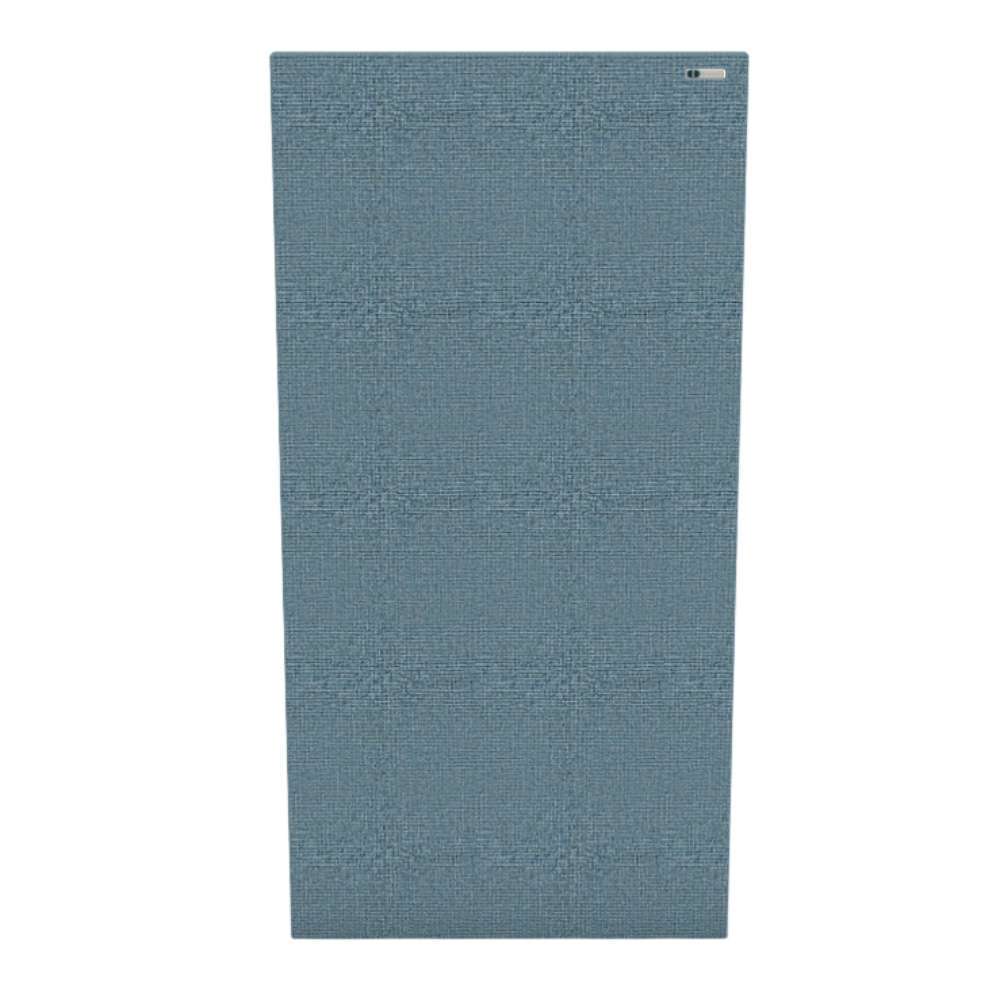 Rectangle Dolphin GIK Acoustics Classic Acoustic Panel in soft blue fabric, shown as a tall rectangular acoustic wall panel