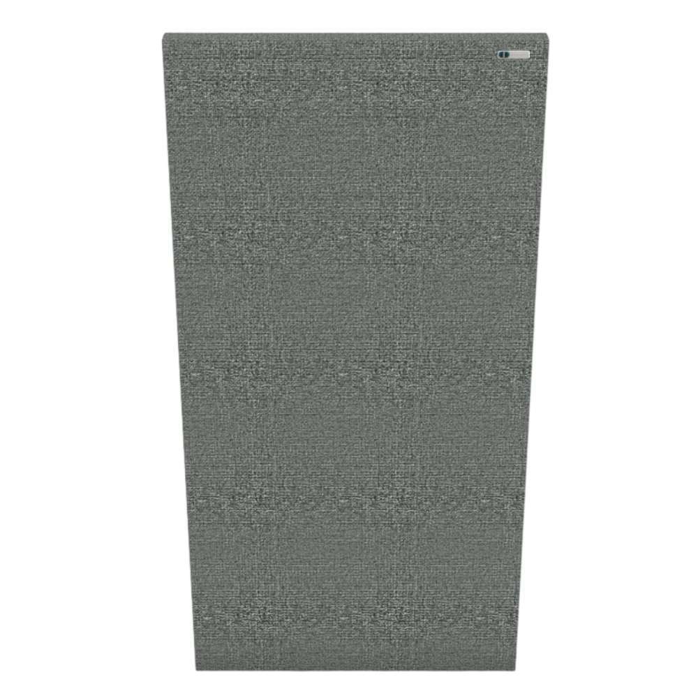 Rectangle Lead GIK Acoustics Classic Acoustic Panel in heather gray fabric, featuring a tall rectangular acoustic treatment panel