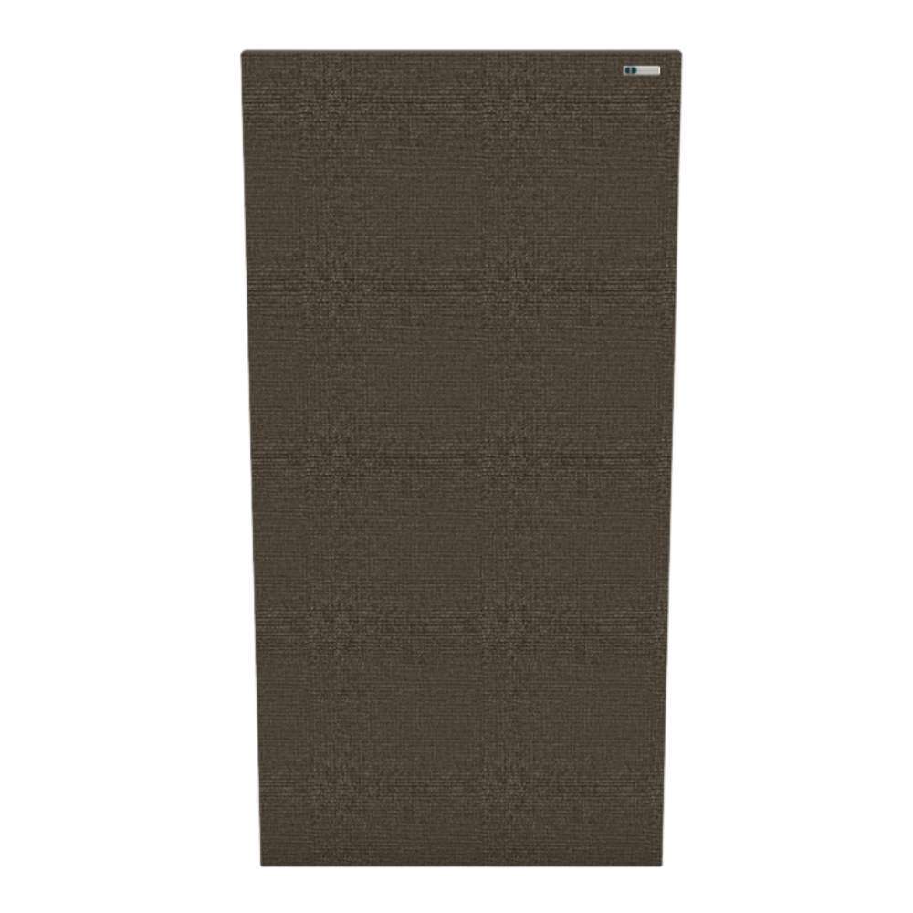 Rectangle Lerwick GIK Acoustics FlexRange Acoustic Panel in dark gray fabric with a textured surface for effective acoustic treatment