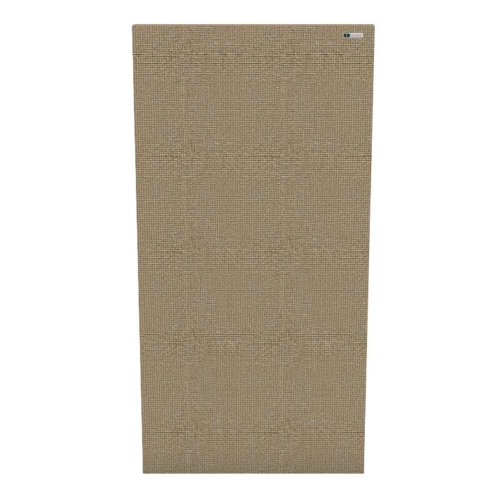 Rectangle Lomond GIK Acoustics FlexRange Acoustic Panel in earthy brown fabric designed to manage sound reflections and enhance room acoustics