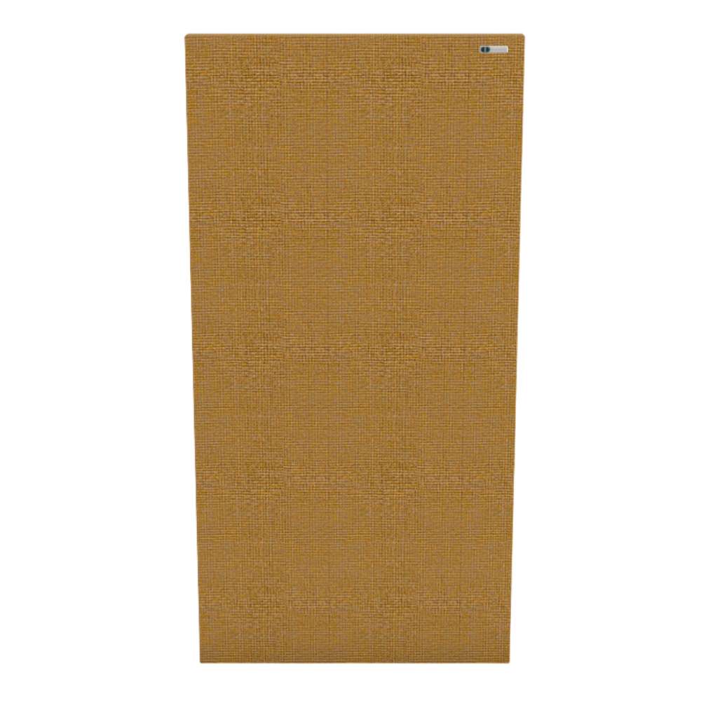 Rectangle Maree GIK Acoustics Classic Acoustic Panel in warm golden tan fabric, featuring a tall rectangular acoustic treatment design