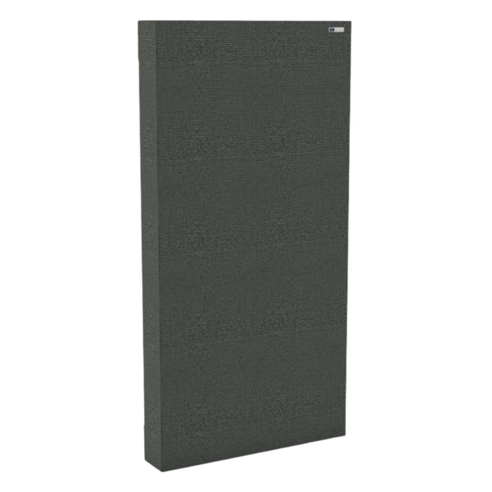 Rectangle Merrick GIK Acoustics Classic Bass Trap in dark gray fabric finish for balanced room acoustics and bass control