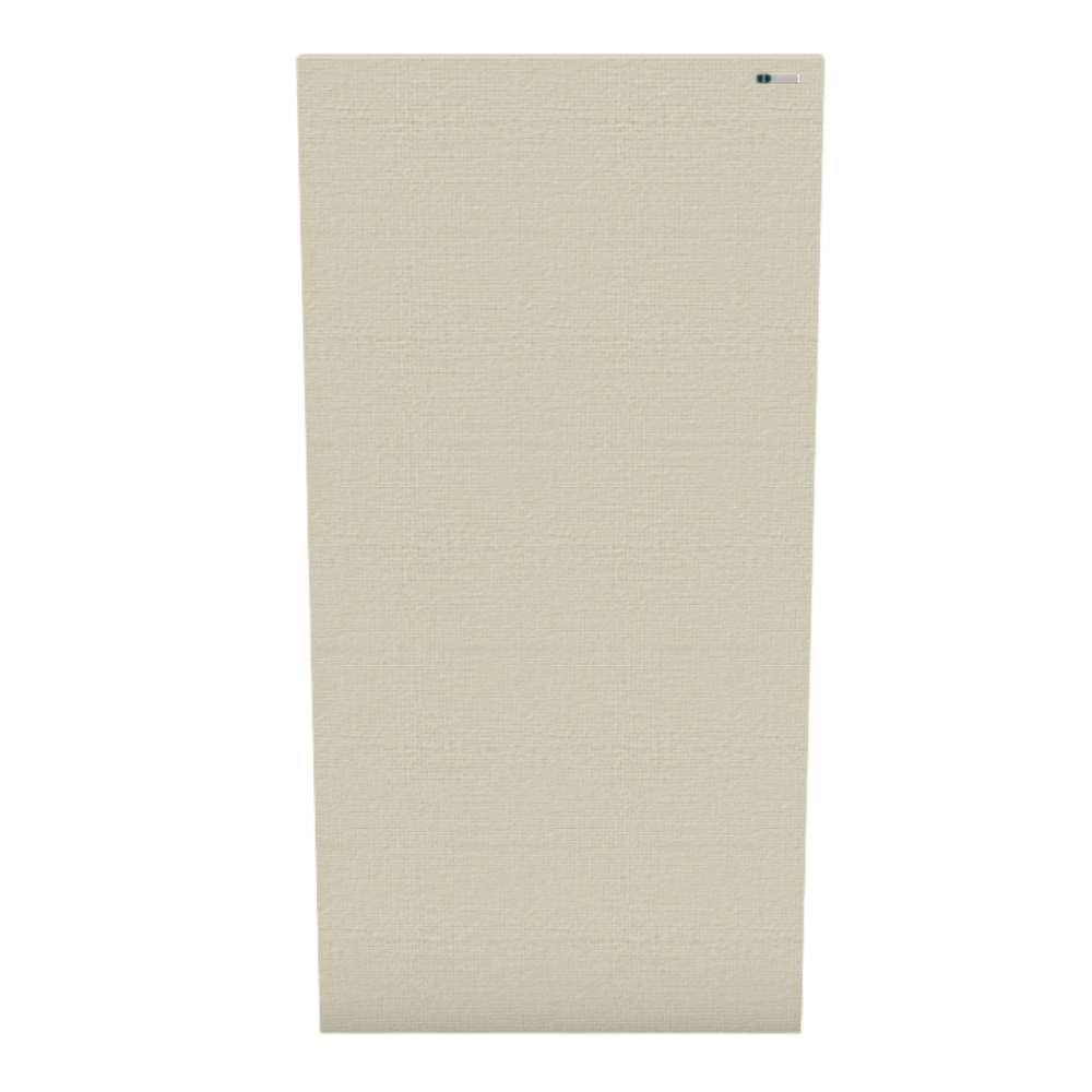 Rectangle Off-White GIK Acoustics Classic Acoustic Panel in soft off-white fabric, featuring a tall rectangular sound-control panel