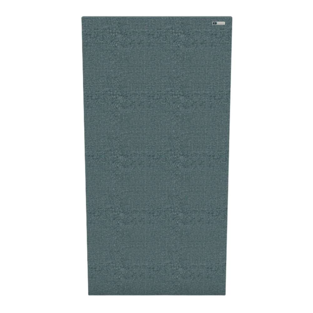 Rectangle Ronay GIK Acoustics Classic Acoustic Panel in muted blue-gray fabric, featuring a tall rectangular panel with a woven texture