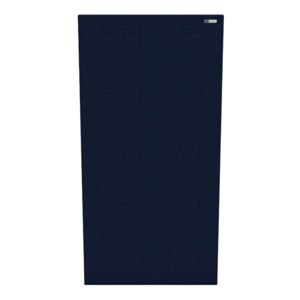 Rectangle Walten GIK Acoustics Classic Acoustic Panel in dark navy blue fabric, shown as a tall rectangular panel with a textured fabric surface