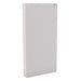 Rectangle White GIK Acoustics Classic Bass Trap in white fabric finish for simple acoustic treatment and clearer room sound