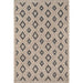 Rectangular Momeni Andes Indoor Rug - AND-2 Beige showcases a repeated diamond pattern