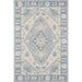 Rectangular version of Momeni Anatolia Indoor Rug - ANA-1 Blue showcases a central medallion