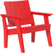 Red LuxCraft Urban Chat Chair