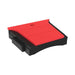 Red and Black LuxCraft Balcony Tete-a-Tete Table