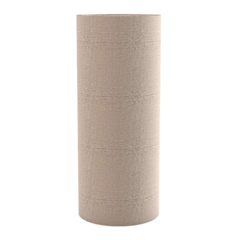 Regular Clan GIK Acoustics TurboTrap™ Cylindrical Bass Trap in light beige fabric for improved room acoustics