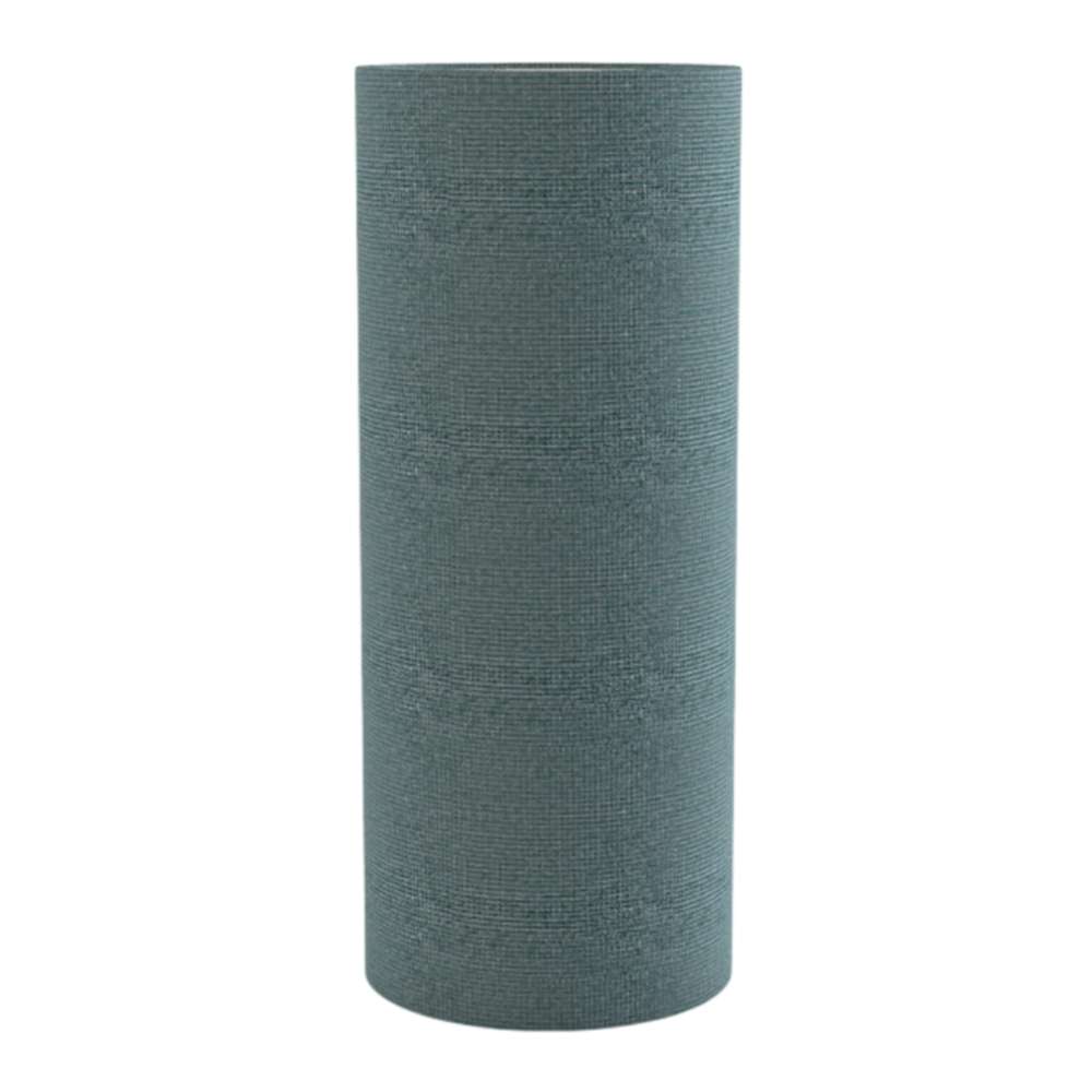 Regular Ronay GIK Acoustics TurboTrap™ Cylindrical Bass Trap in soft blue-gray fabric for acoustic sound control