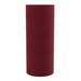 Regular Tummel GIK Acoustics TurboTrap™ Cylindrical Bass Trap in burgundy fabric for controlling low-frequency reflections