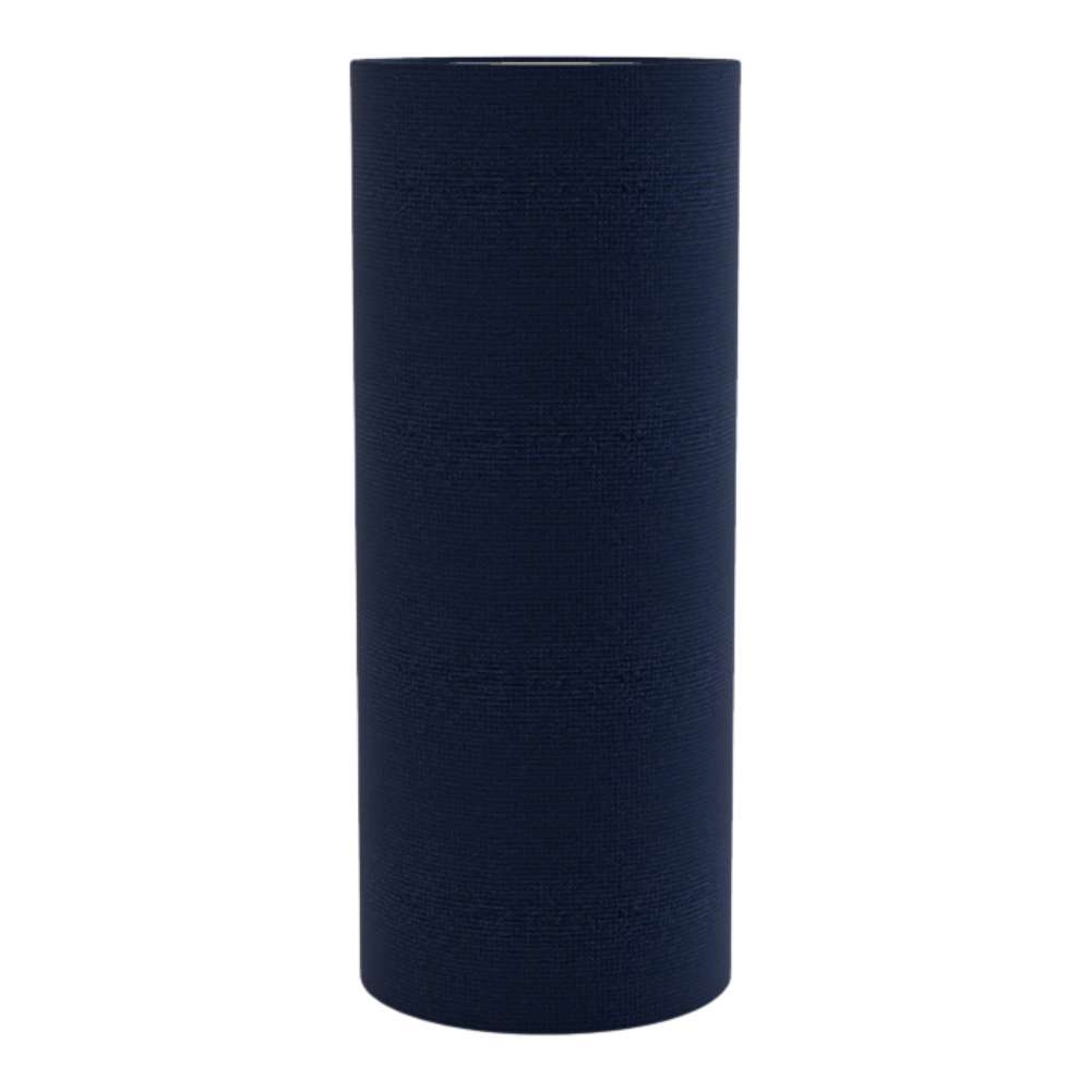 Regular Walten GIK Acoustics TurboTrap™ Cylindrical Bass Trap in dark navy fabric for balanced room acoustics
