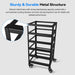 Reinforced metal frame of the Sun Gold Power 5-Layer Battery Rack with a rust-resistant finish
