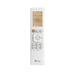 Remote for the Senville 24000 BTU Mini Split Air Conditioner - Heat Pump - SENA24HF shows settings for mode, fan, and temperature