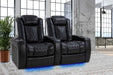 Row 2 Valencia Tuscany XL Home Theater Seating in a modern living room