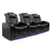 Row of 3 Loveseat Right Width 92.25 Height 43.5 Depth 40 Valencia Tuscany Home Theater Seating