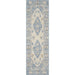 Runner style of Momeni Anatolia Indoor Rug - ANA-1 Blue offers the same intricate pattern in a long, narrow format