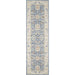 Runner version of the Momeni Anatolia Indoor Rug - ANA-7 Light Blue shows a long, narrow format